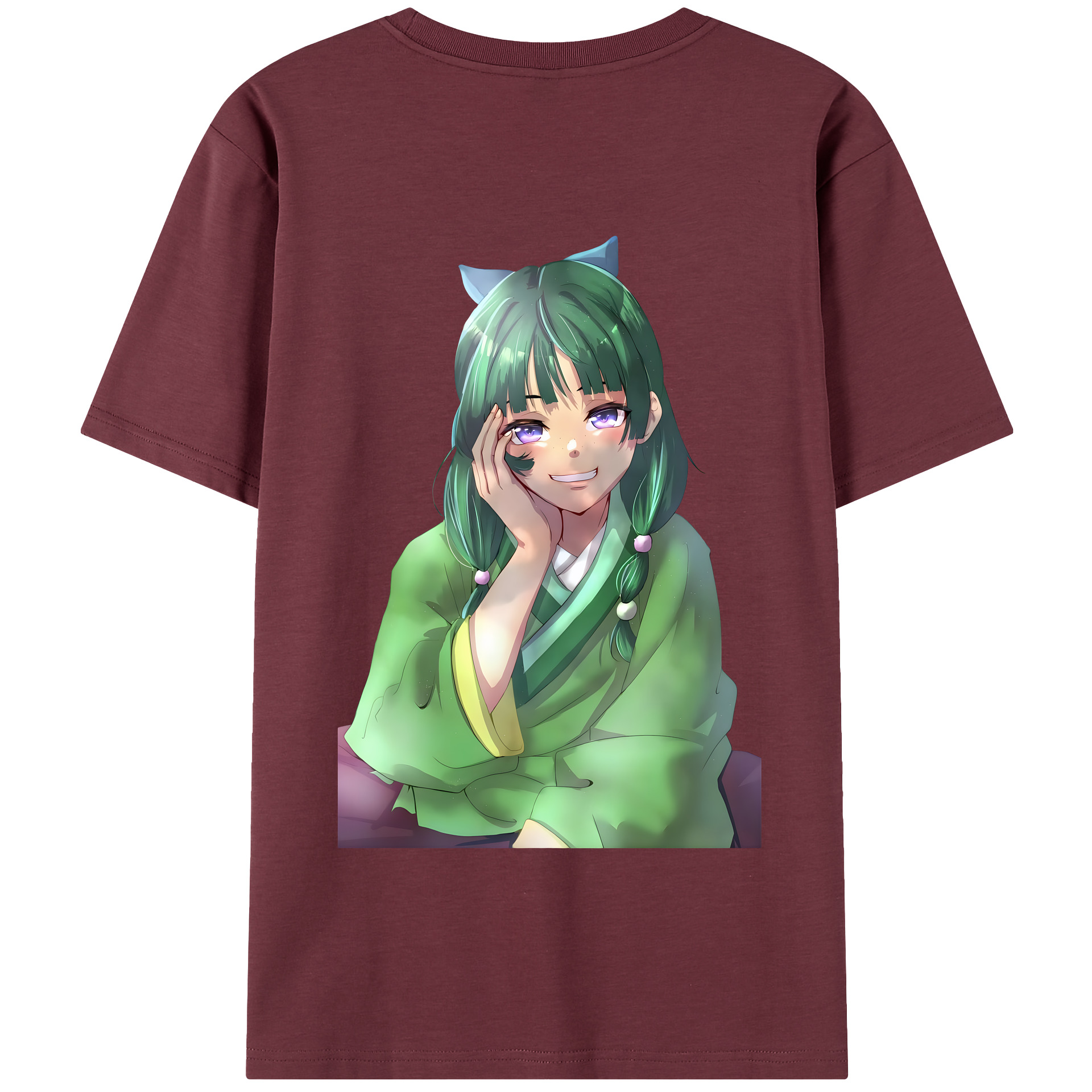 （画像用） 薬屋のひとりごと The Apothecary Diaries 綿100％半袖Tシャツ（背面プリント）